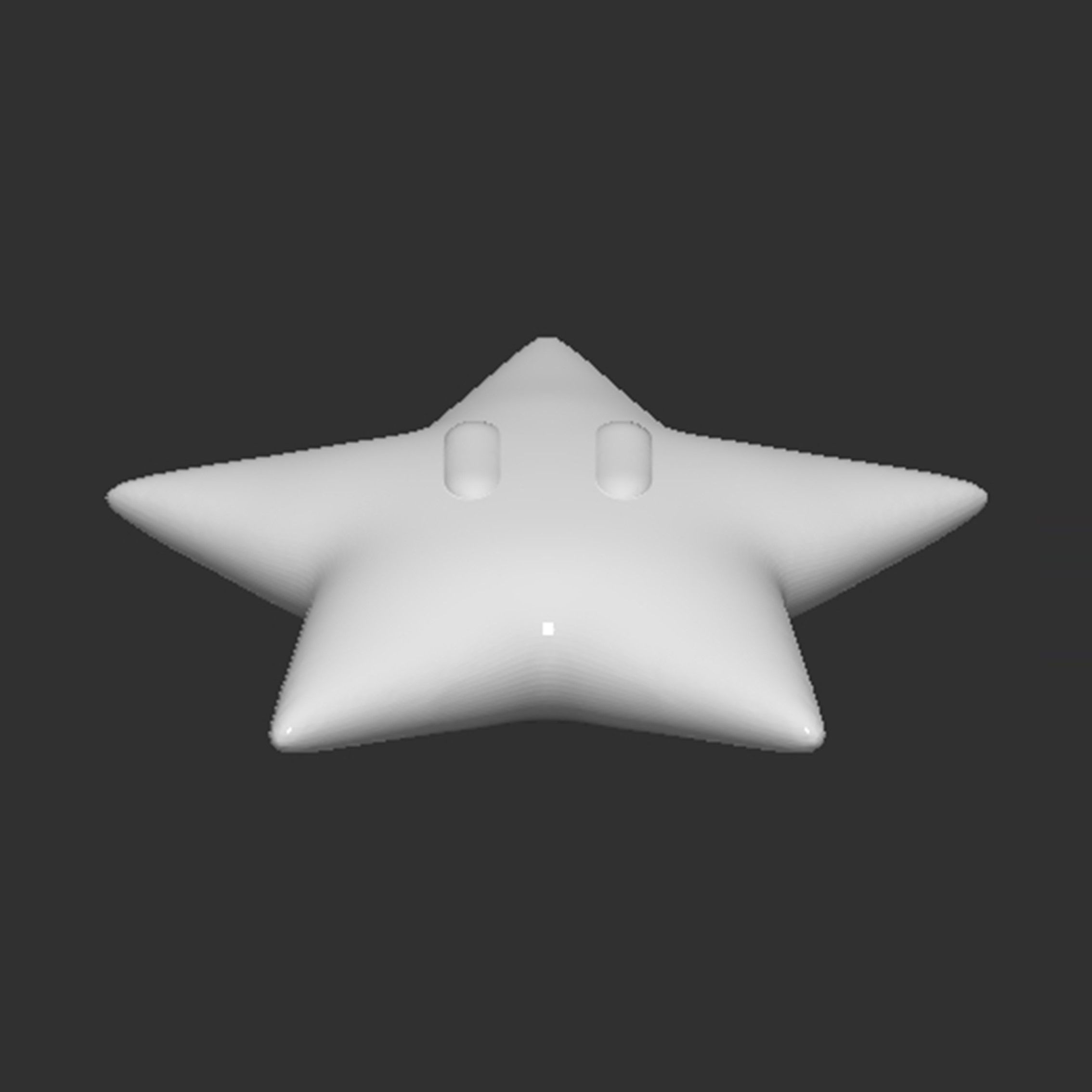 Mario Star 3D print model_15