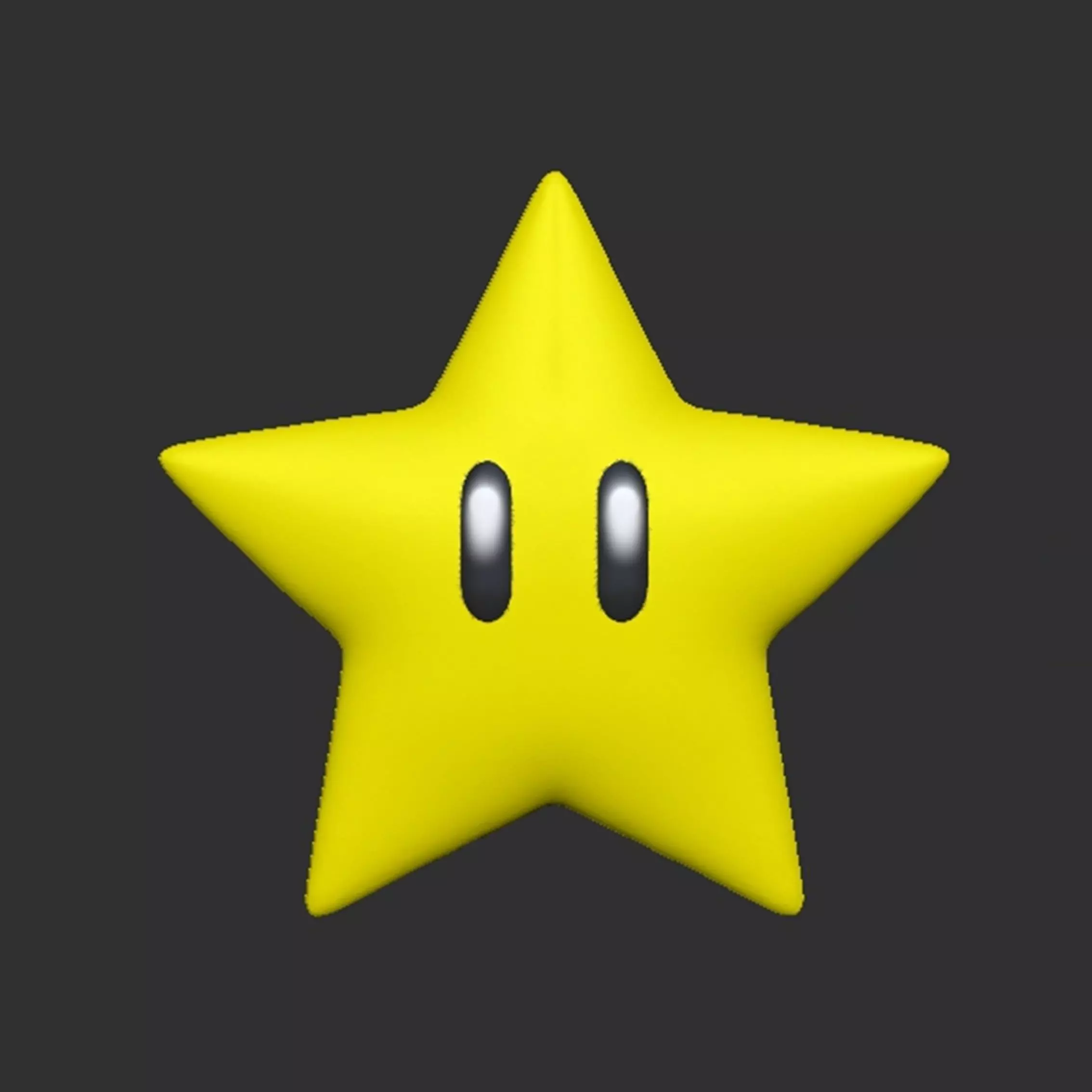Mario Star 3D print model_0