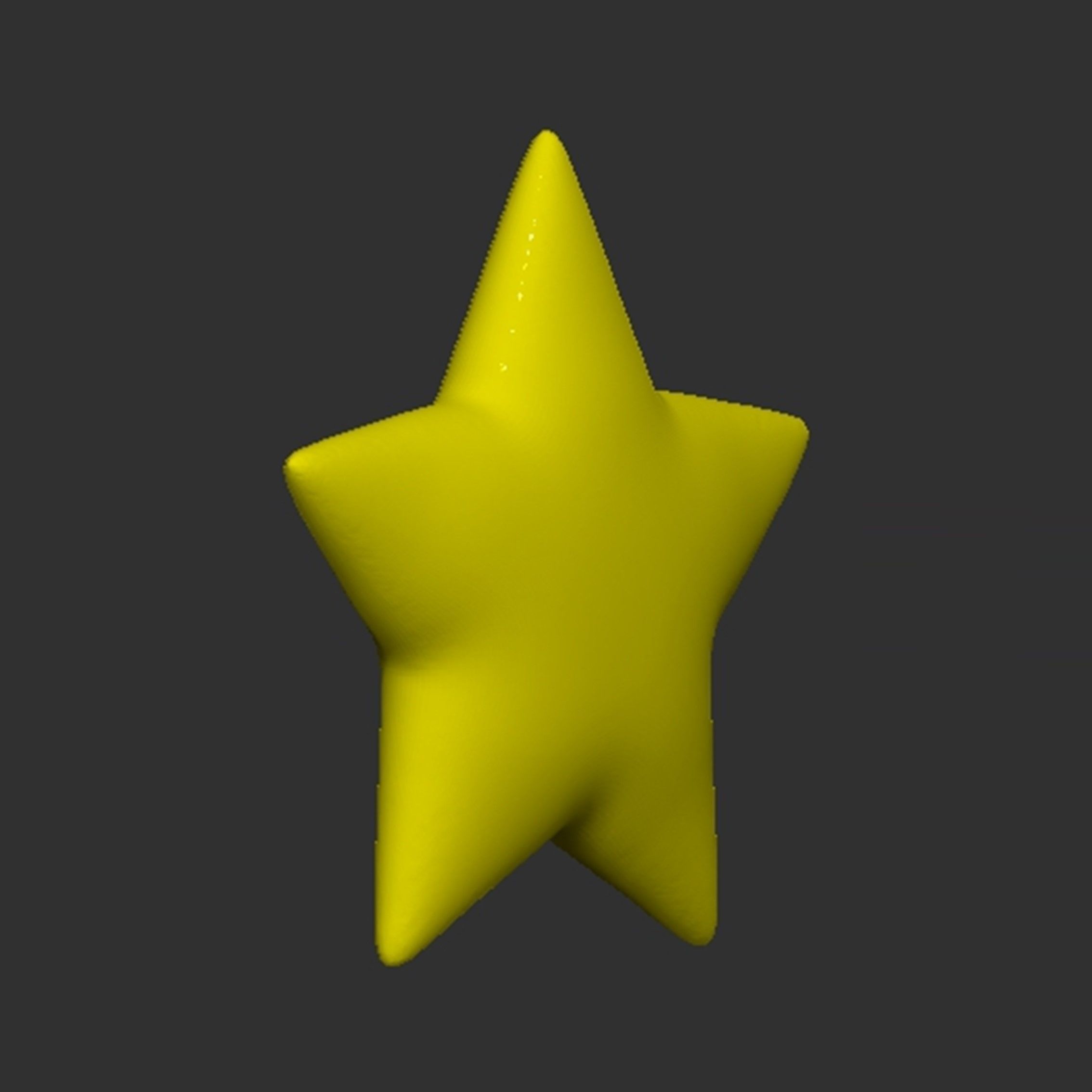 Mario Star 3D print model_6