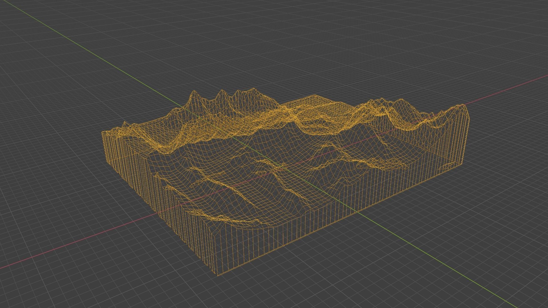 Apsarasas Kangri Mountain Low-poly 3D model_8