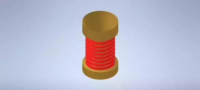 3D Spring Animation