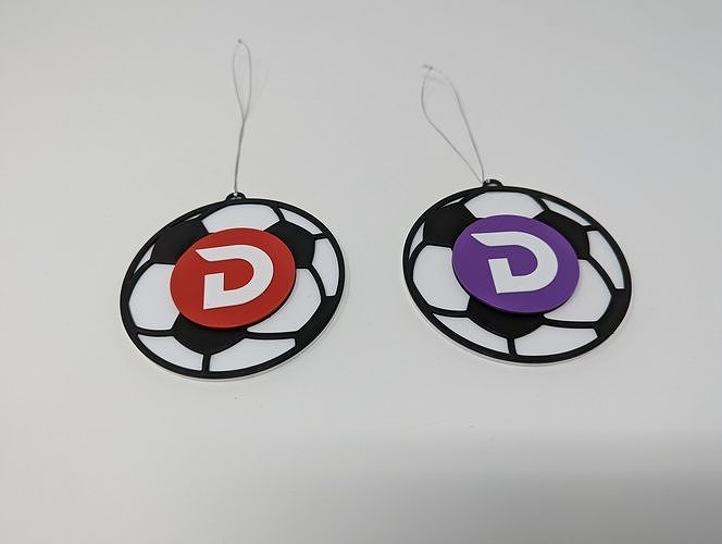 Divi Soccer Ornament Free 3D print model