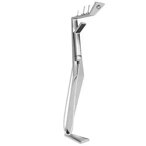 Modern Shower Fixture 3D model
