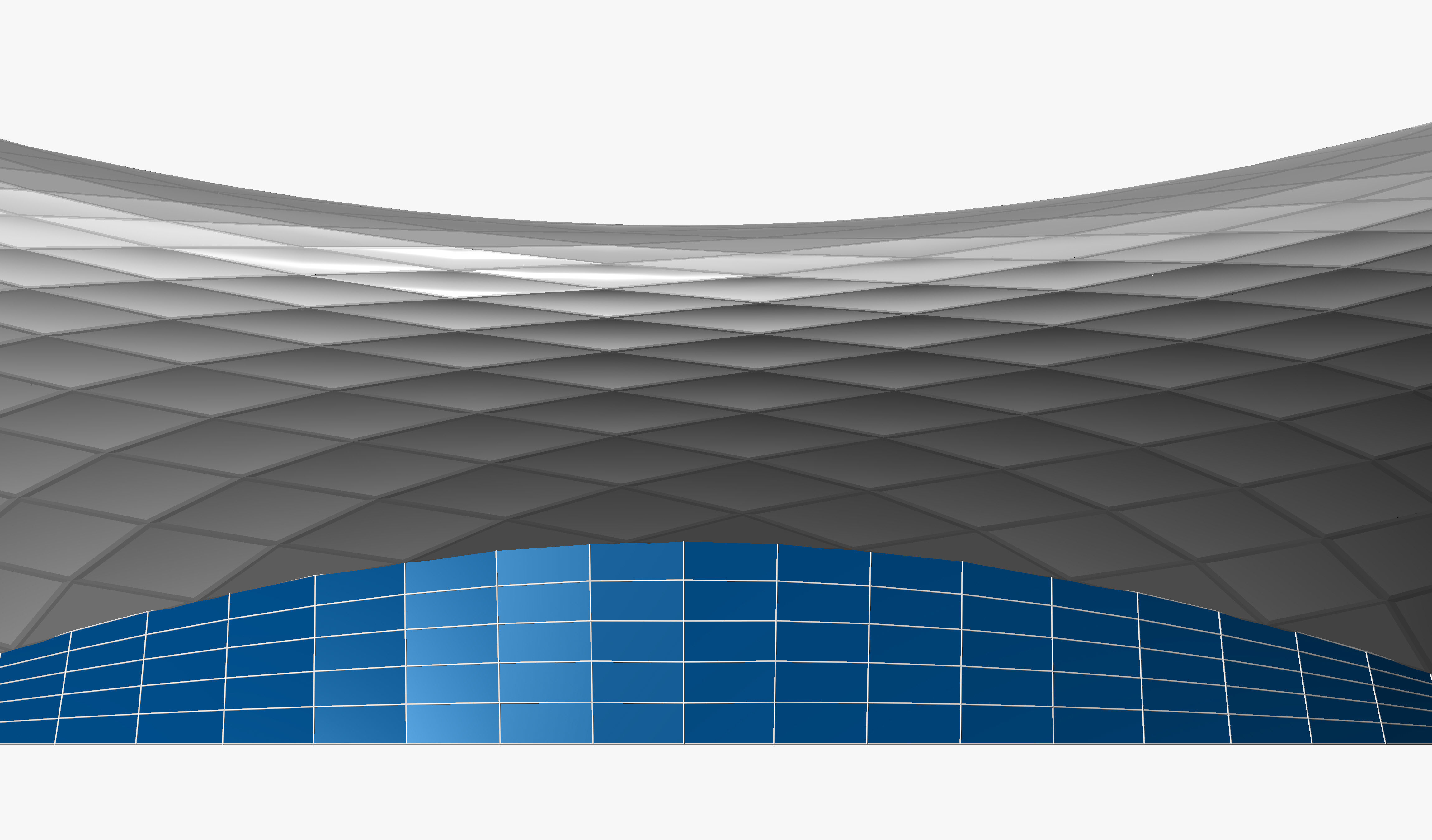 Parametric Oval Soccer Stadium 3D model_12
