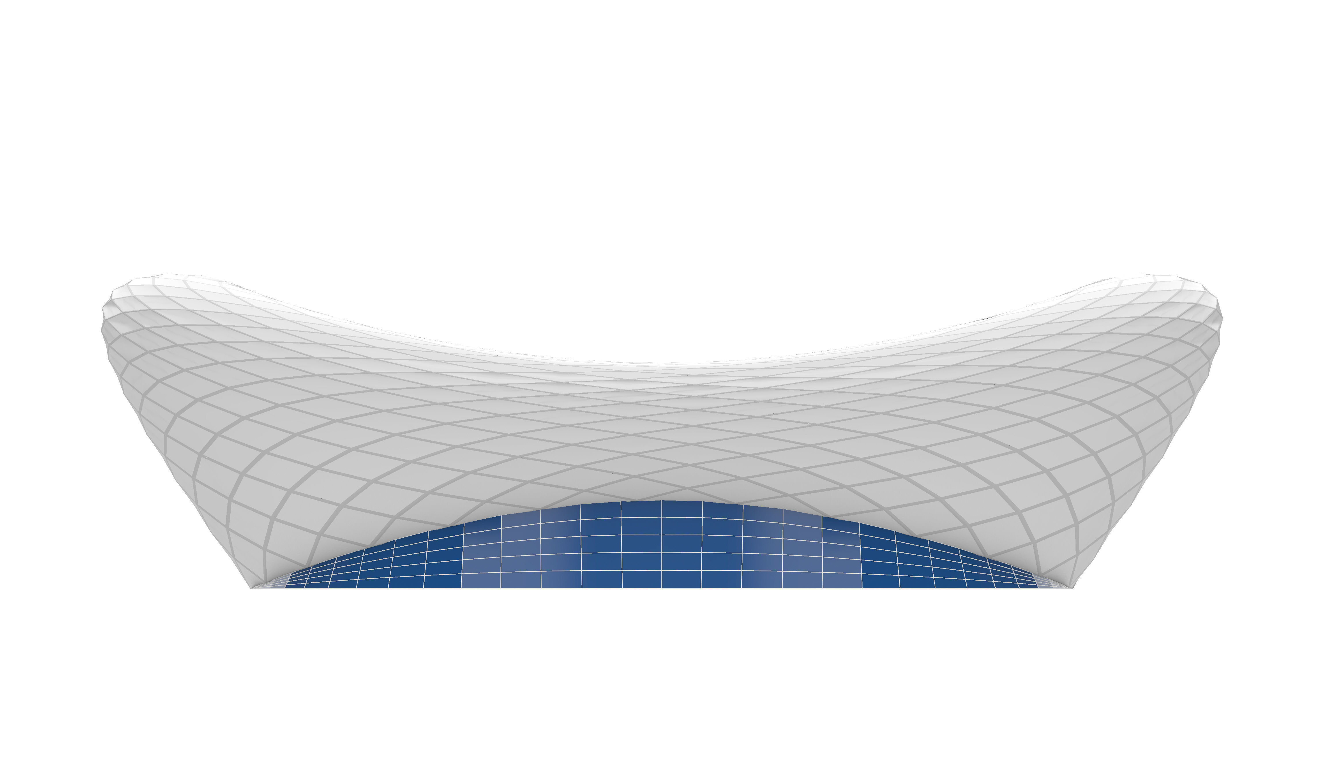Parametric Oval Soccer Stadium 3D model_5
