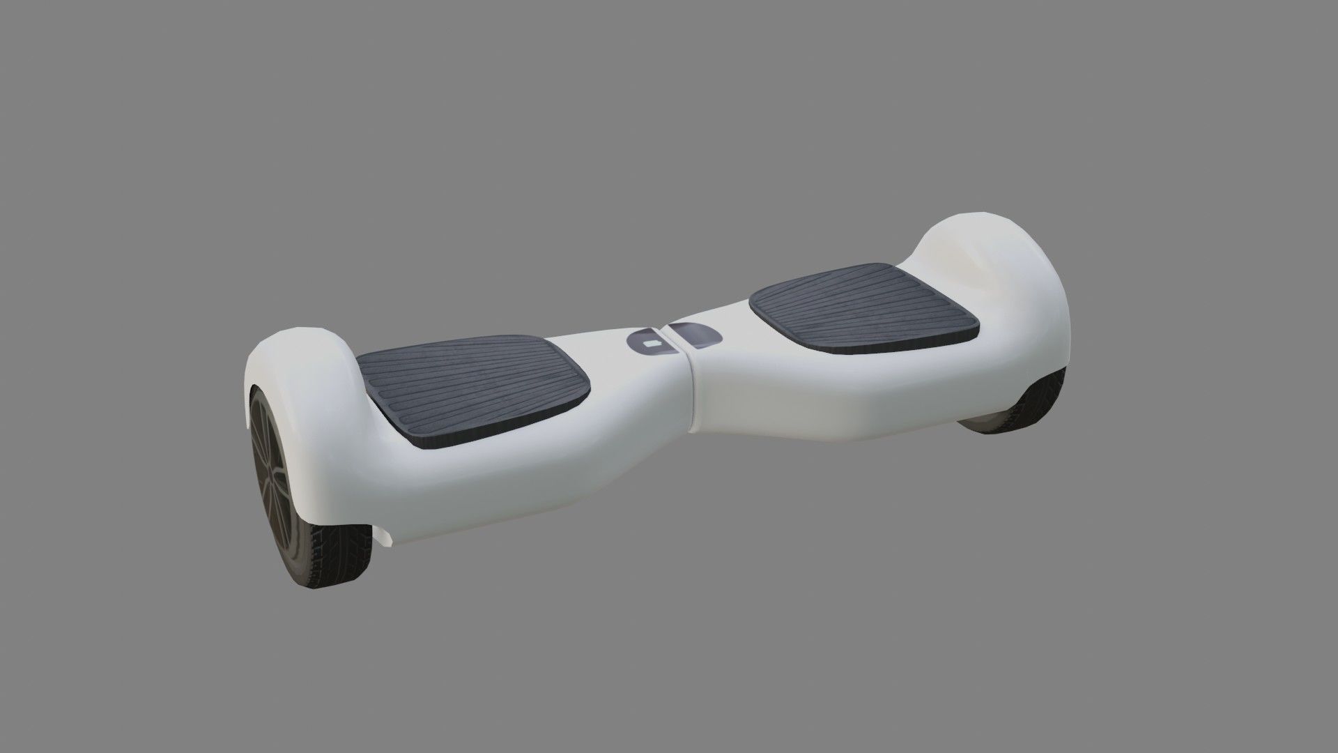 Electric Unicycle Scooter - SCOOTER ELECTRICO - low poly  Low-poly 3D model_5