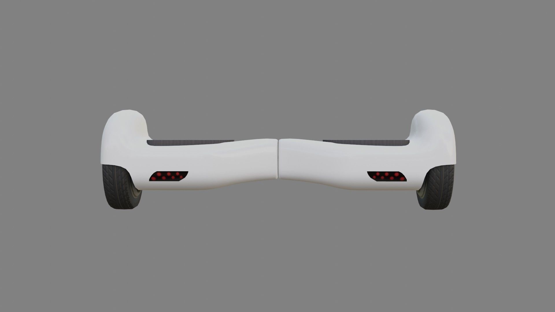 Electric Unicycle Scooter - SCOOTER ELECTRICO - low poly  Low-poly 3D model_2