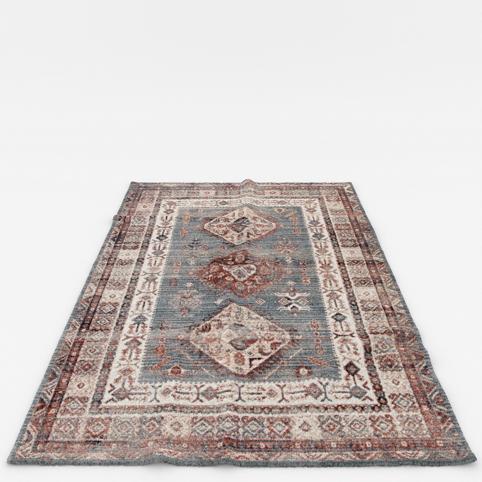 Rugs No 515 Low-poly 3D model_6