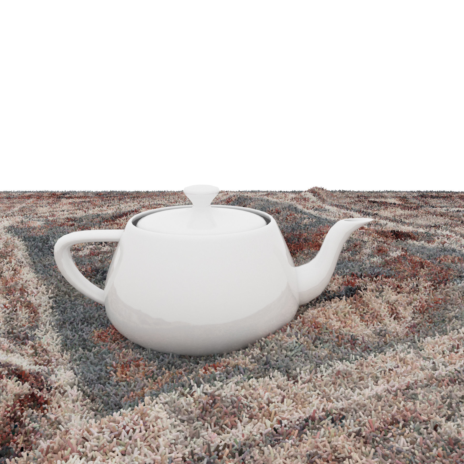 Rugs No 515 Low-poly 3D model_7