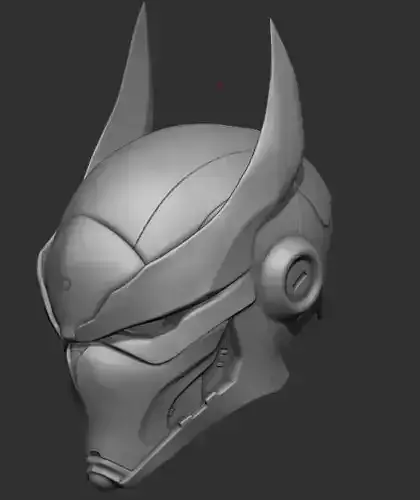 Badman White Knight 3D print model