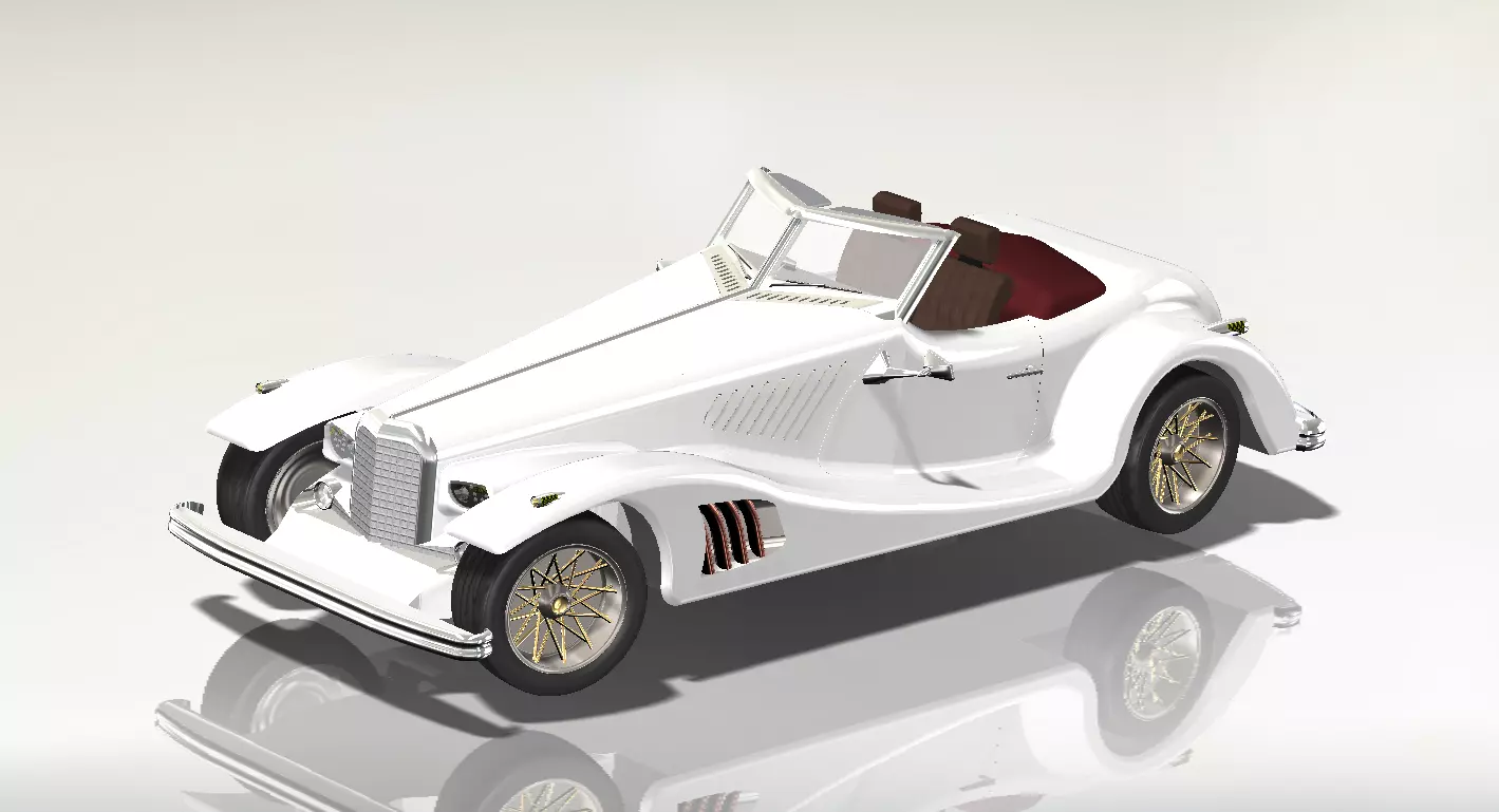 Classica 2 sports car 3D model
