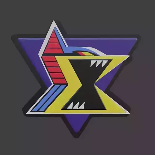 Sigma Logo Low-poly 3D model