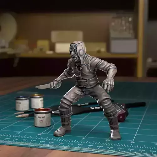 Bandit Pickpocket  Pre-Supported 3D print model
