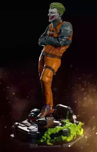 The Joker - Print 3D dc comics statue