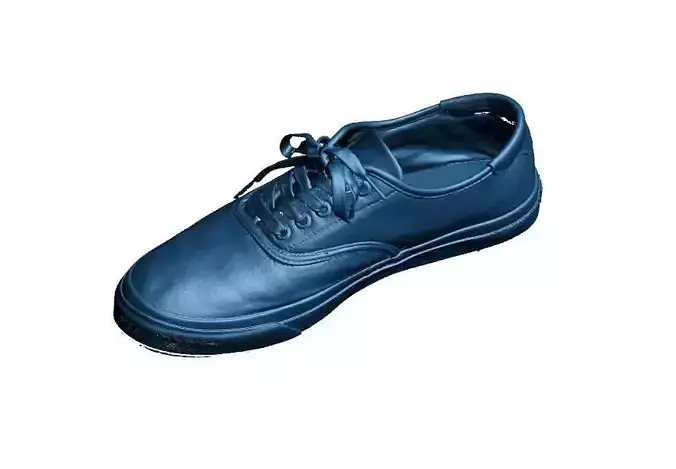 Shoes 1 leather shoe 3D print model