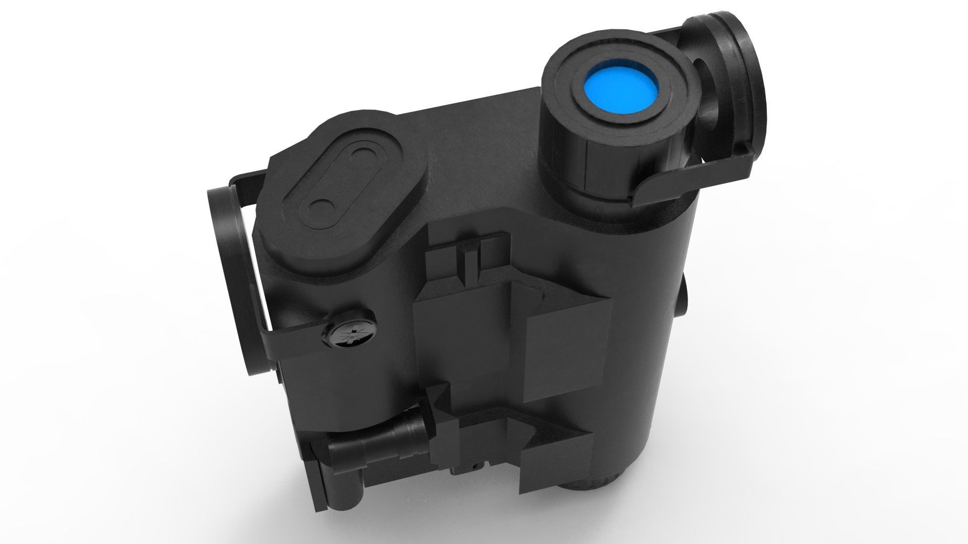 Atpial-C Laser Gun Low-poly 3D model_4