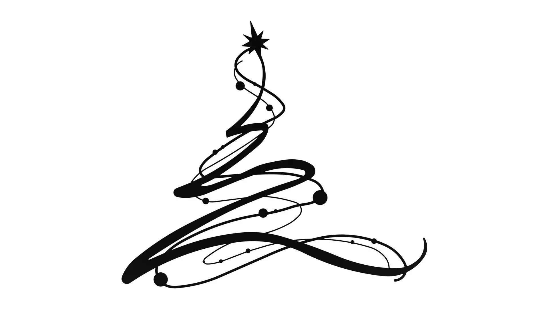 Chrismas tree DXF AI CDR PNG PDF JPG EPS SVG  3D model_0