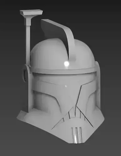 2003 Clone Trooper helmet 3d print STL 3D print model
