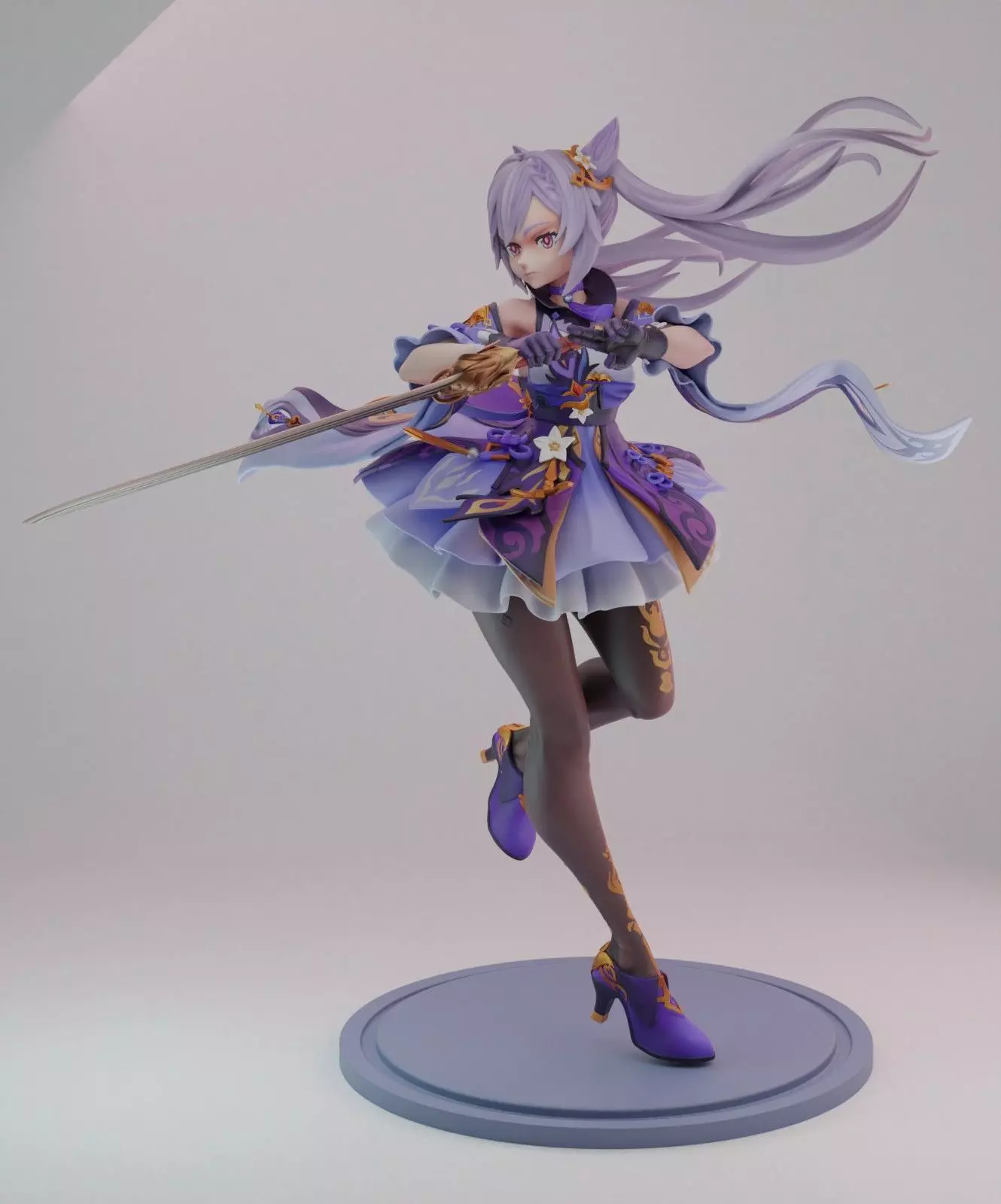 genshin keqing 3D print model_0