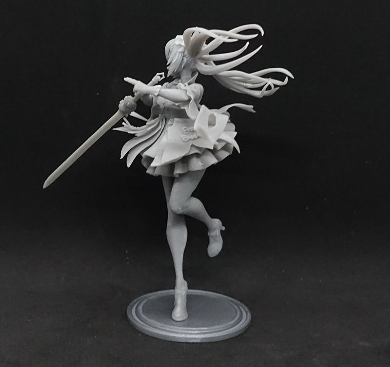 genshin keqing 3D print model_8