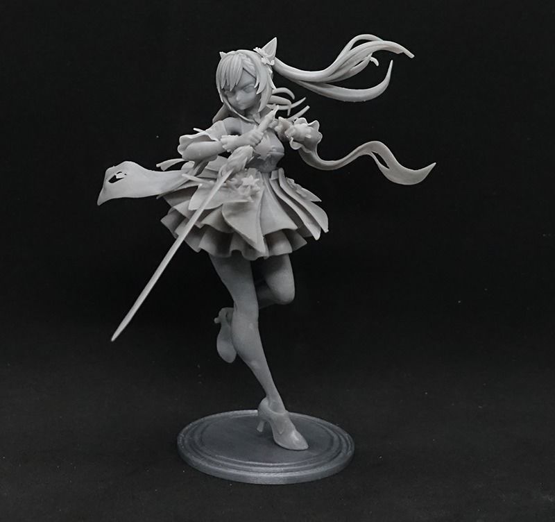 genshin keqing 3D print model_7