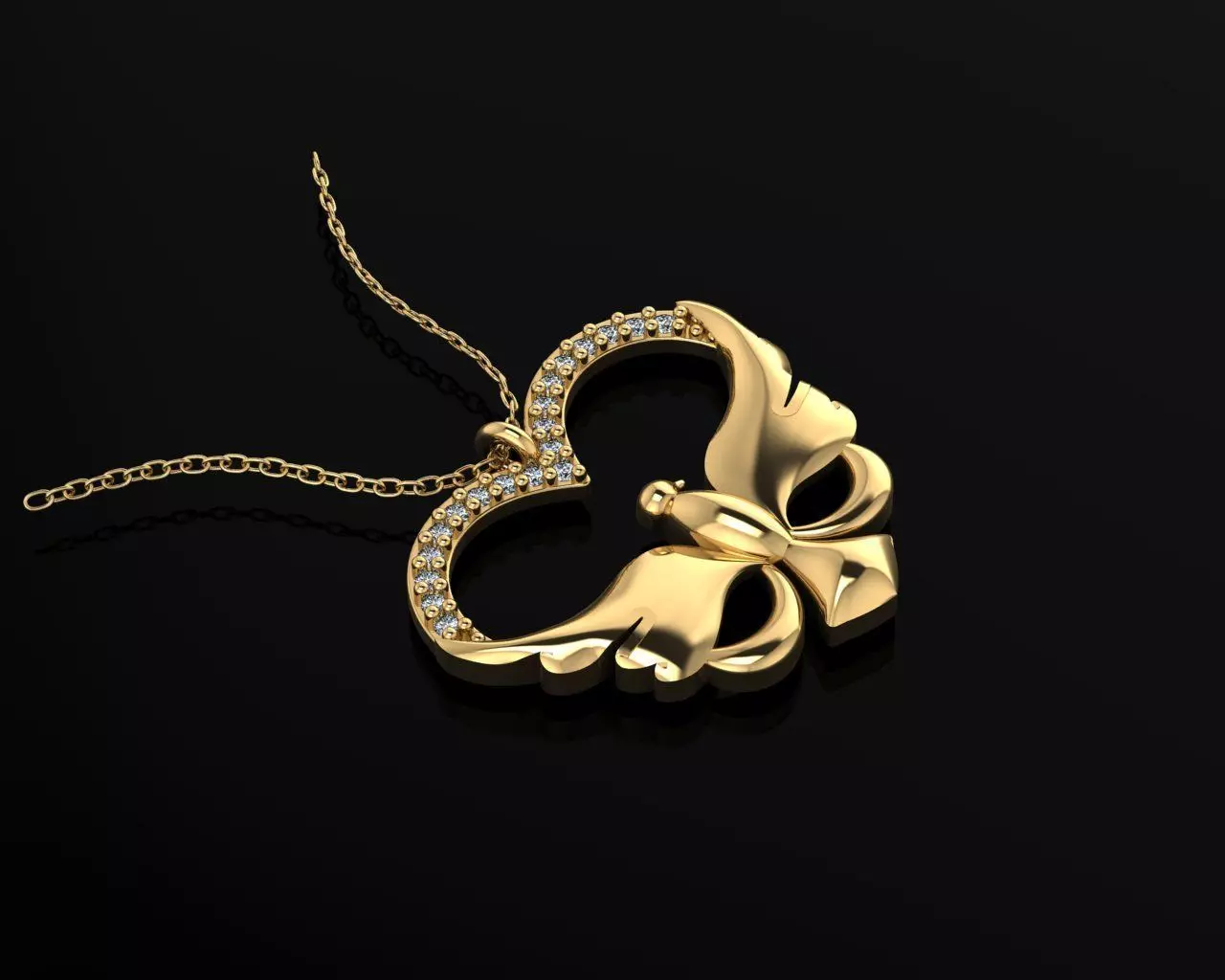 Pendant P079 3D Print Model 3D print model