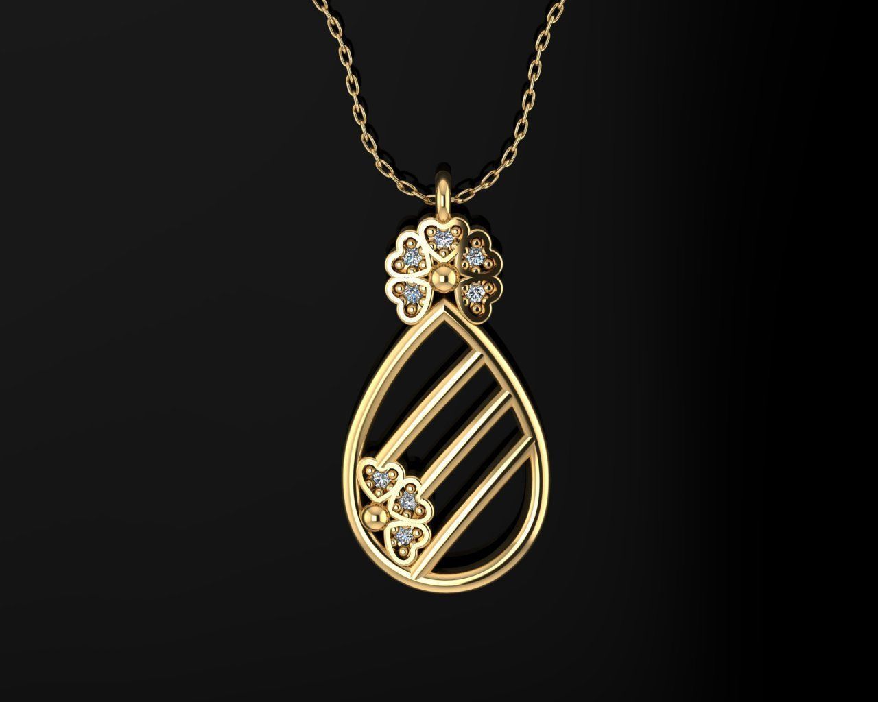 Pendant P080 3D Print Model 3D print model_1