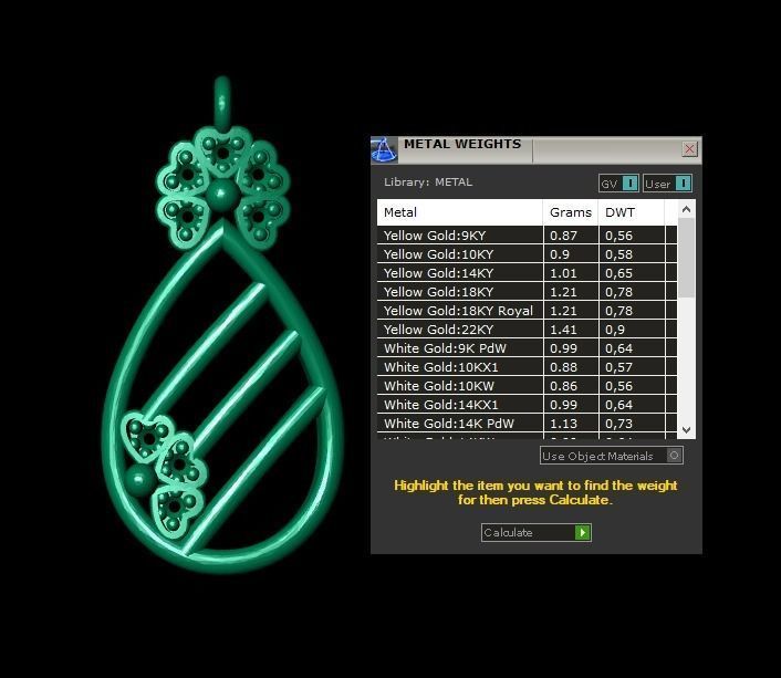 Pendant P080 3D Print Model 3D print model_5