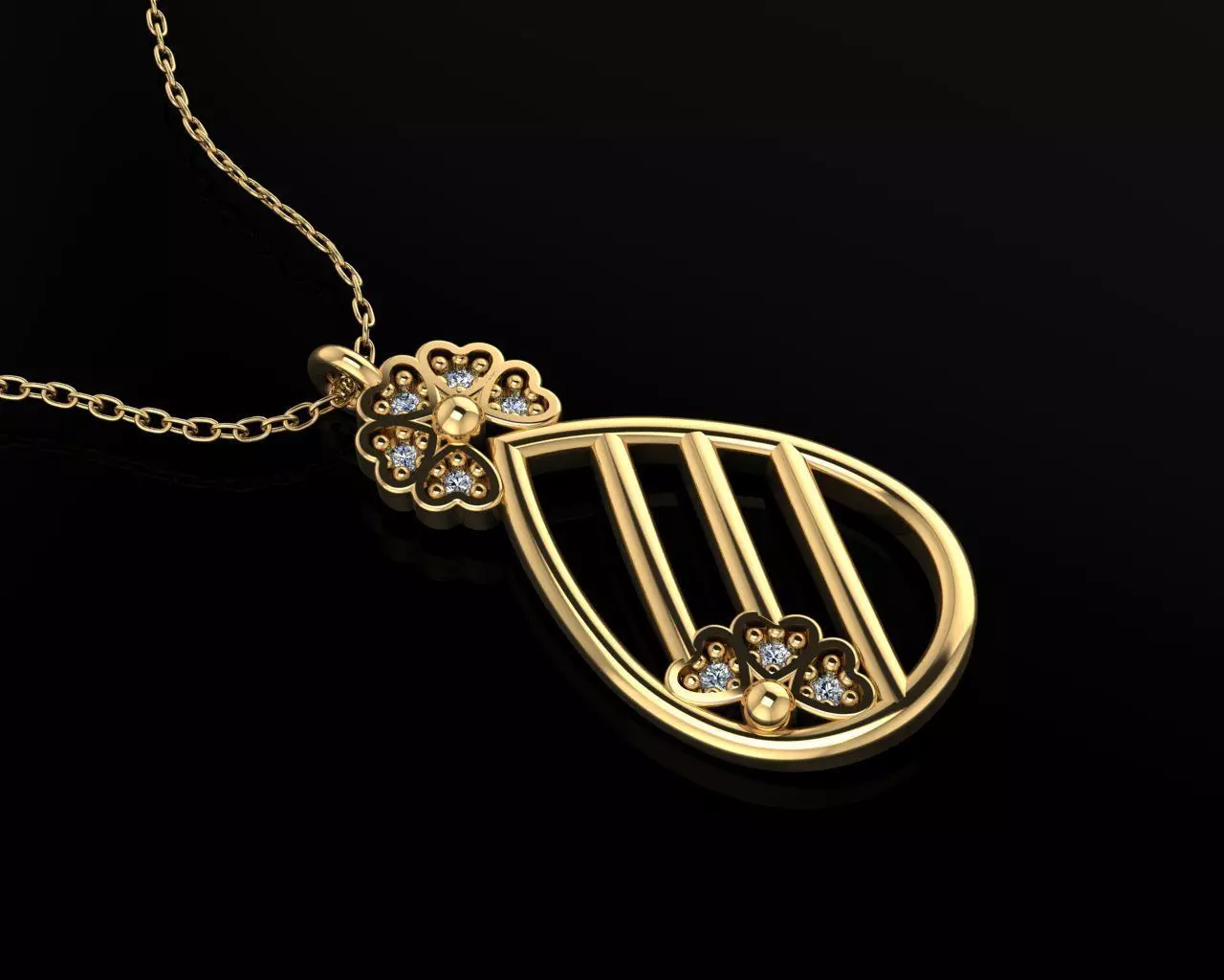 Pendant P080 3D Print Model 3D print model_0