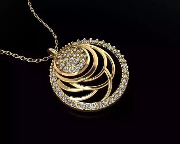 Pendant P081 3D Print Model