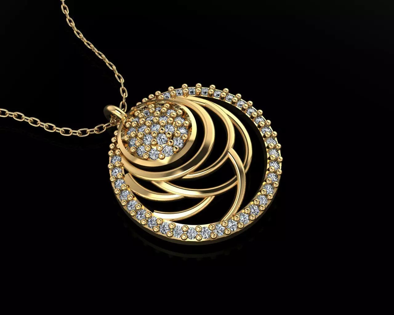 Pendant P081 3D Print Model 3D print model