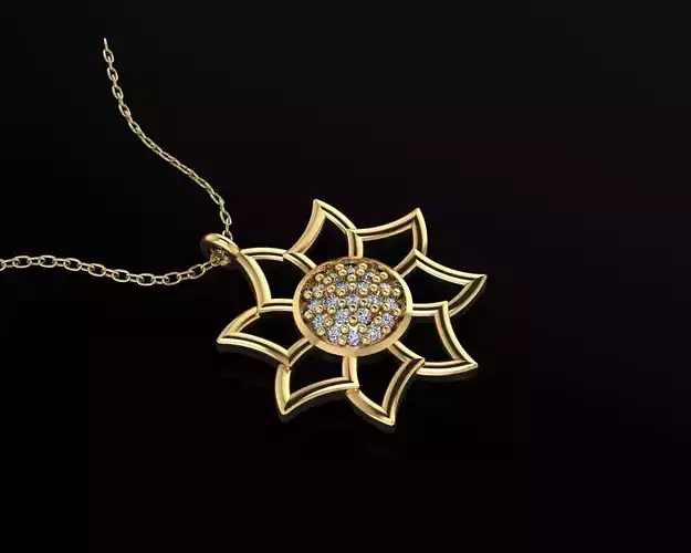 Pendant P082 3D Print Model 3D print model