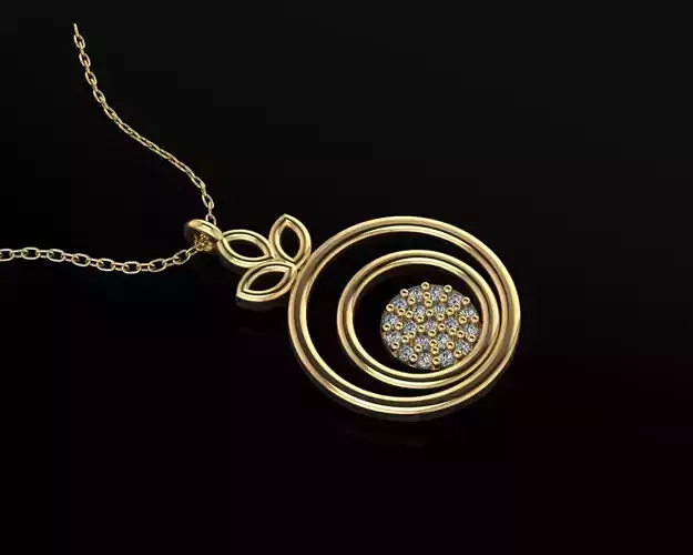 Pendant P083 3D Print Model