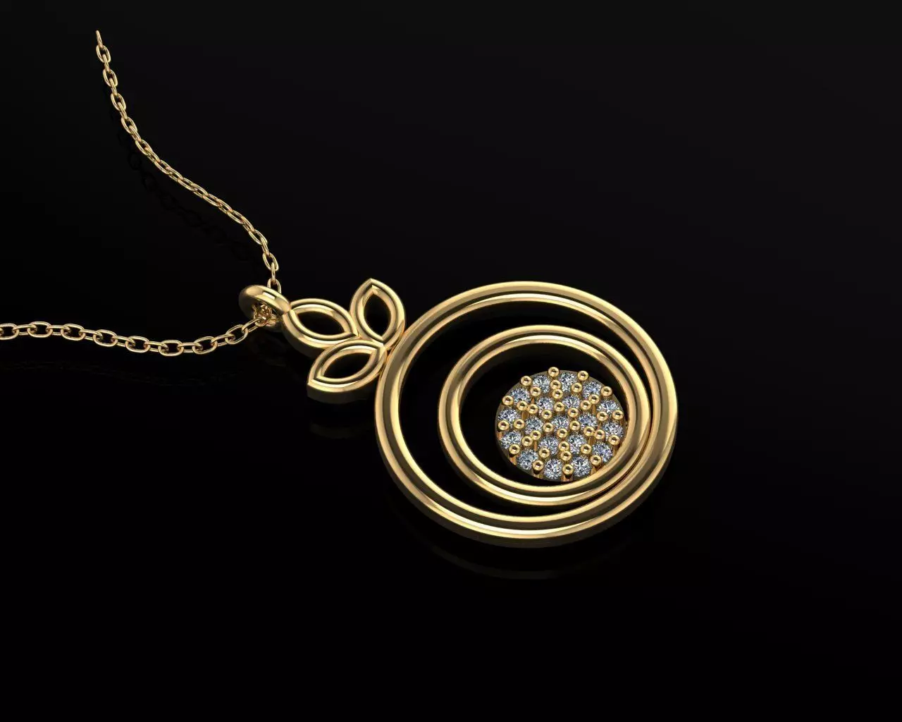 Pendant P083 3D Print Model 3D print model