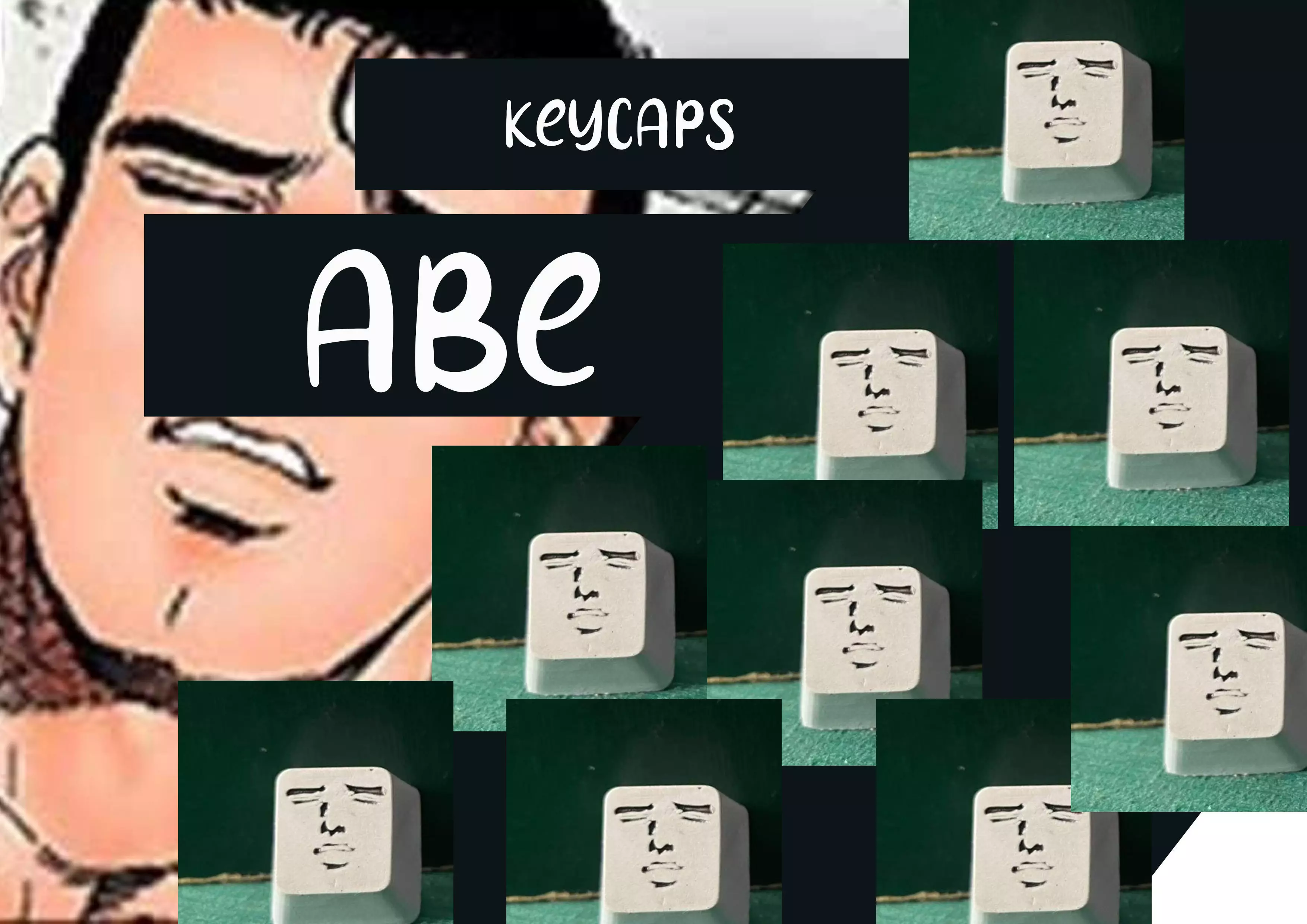 keycaps abe 3D print model