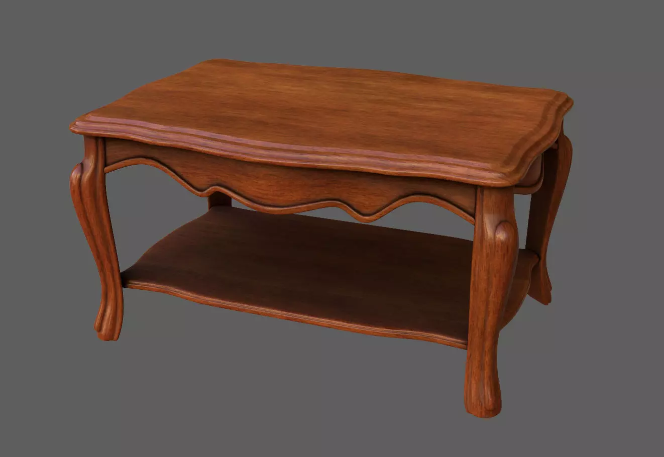 SubD - Stylized Table 3D model_0