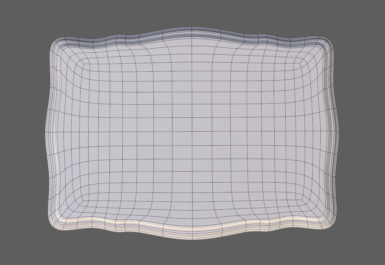 SubD - Stylized Table 3D model_7