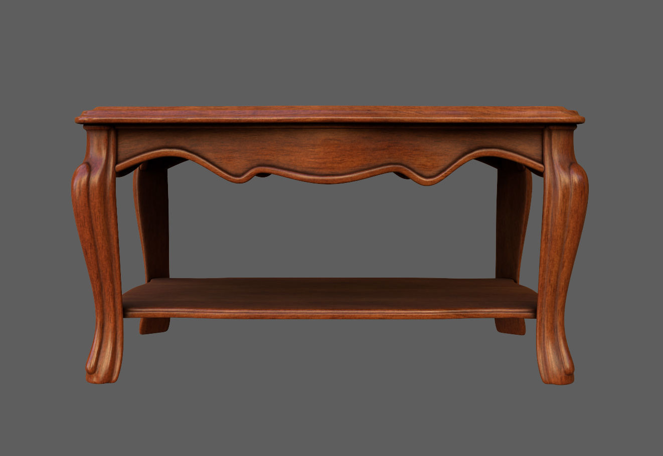 SubD - Stylized Table 3D model_4