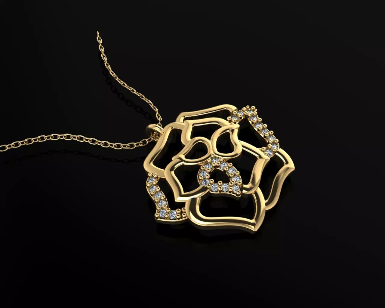 Pendant P085 3D Print Model 3D print model