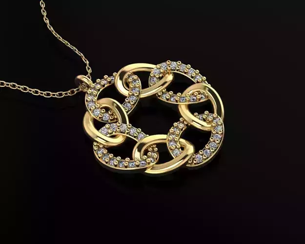 Pendant P086 3D Print Model