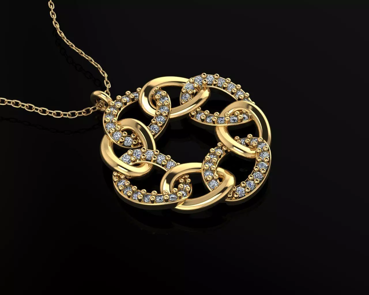Pendant P086 3D Print Model 3D print model