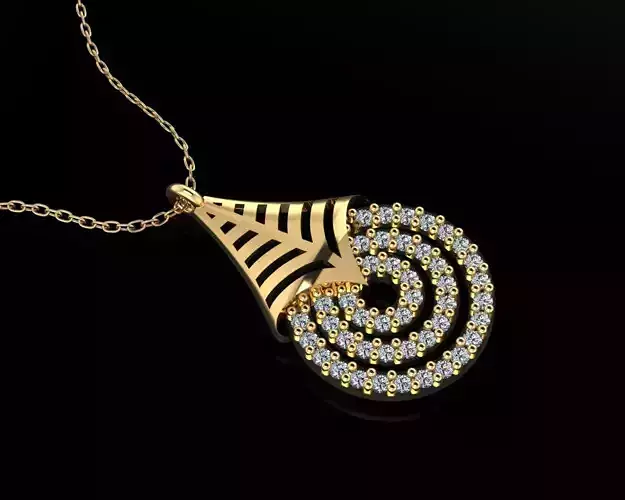 Pendant P089 3D Print Model 3D print model