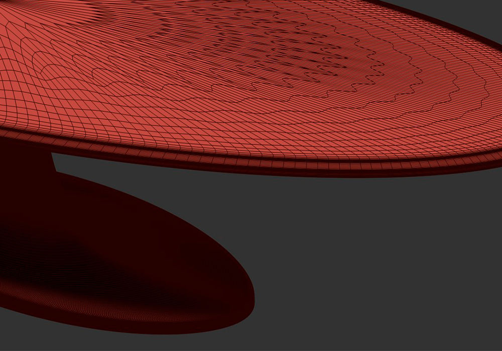 Oval table for CNC 3D model_6