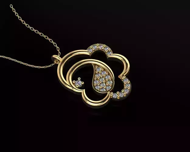  Pendant P092 3D Print Model