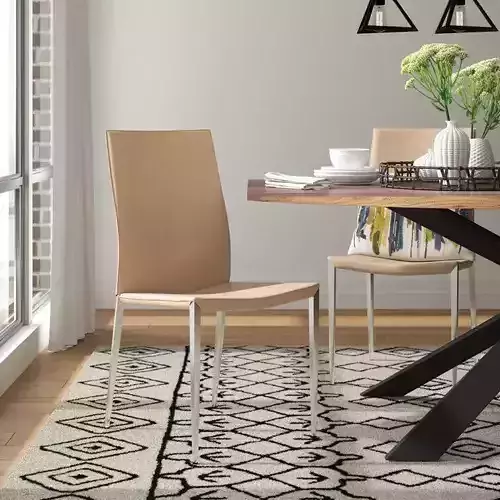 Deloach Leather Side Chair