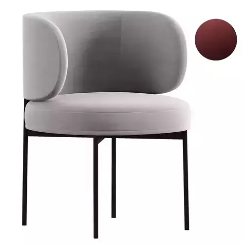 Akiko Gallotti Chair 3D model