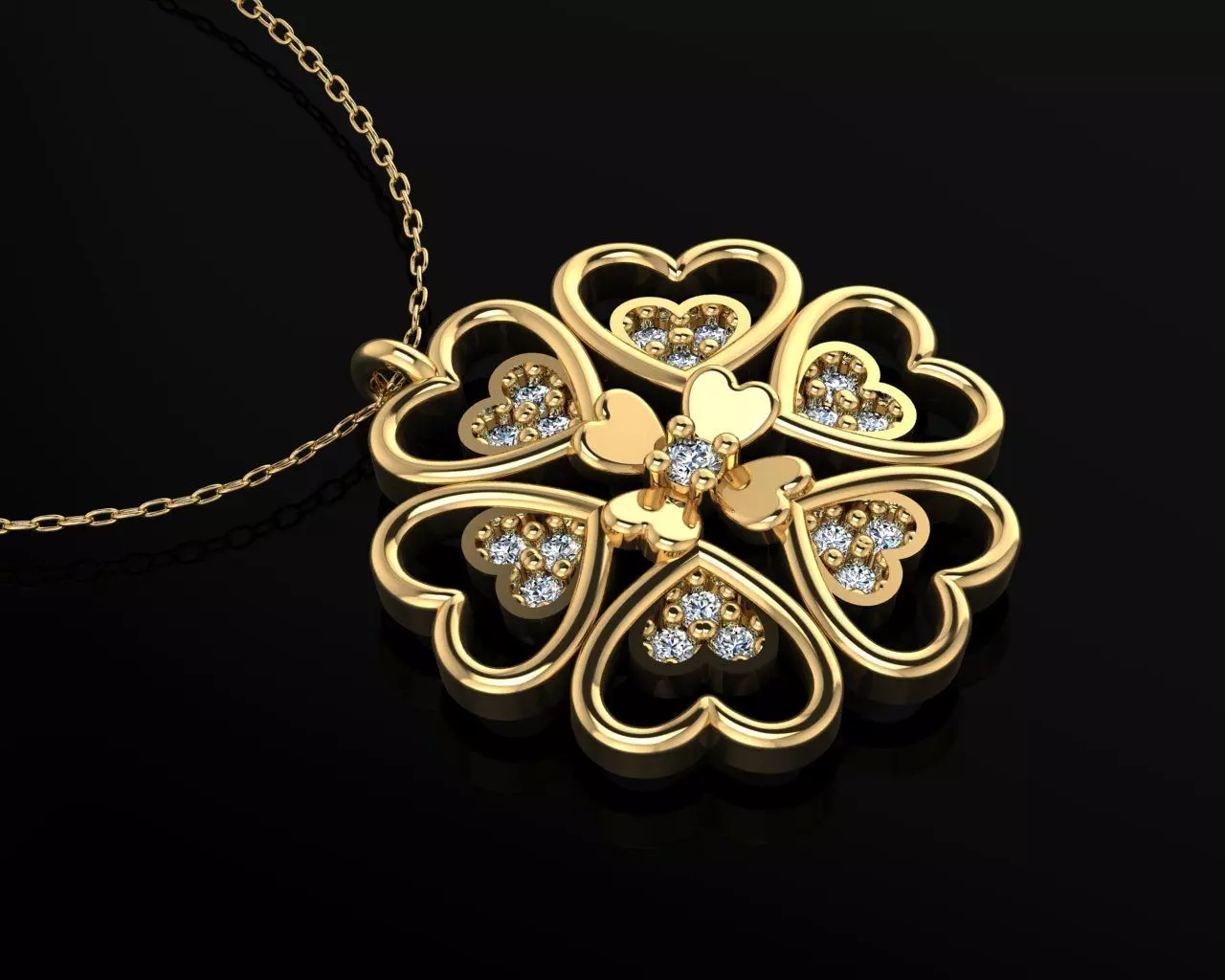 Pendant P099 3D Print Model 3D print model_0