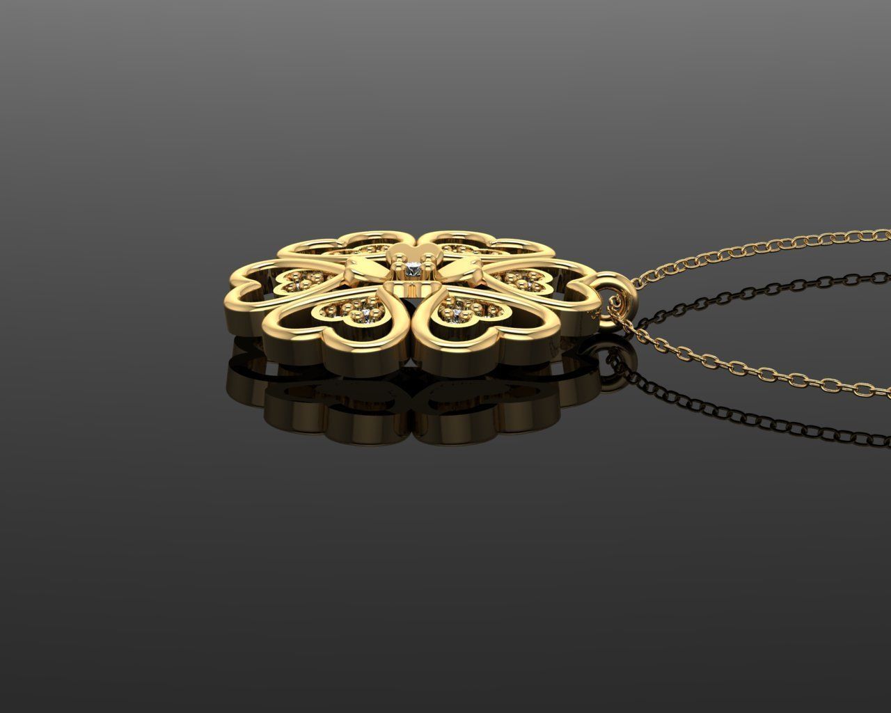 Pendant P099 3D Print Model 3D print model_2