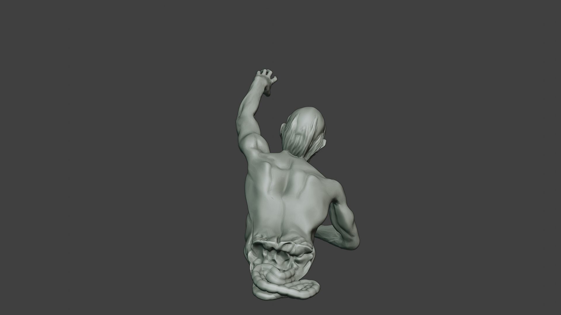 Casual Zombie Male CZ1 0004 3D print model_6