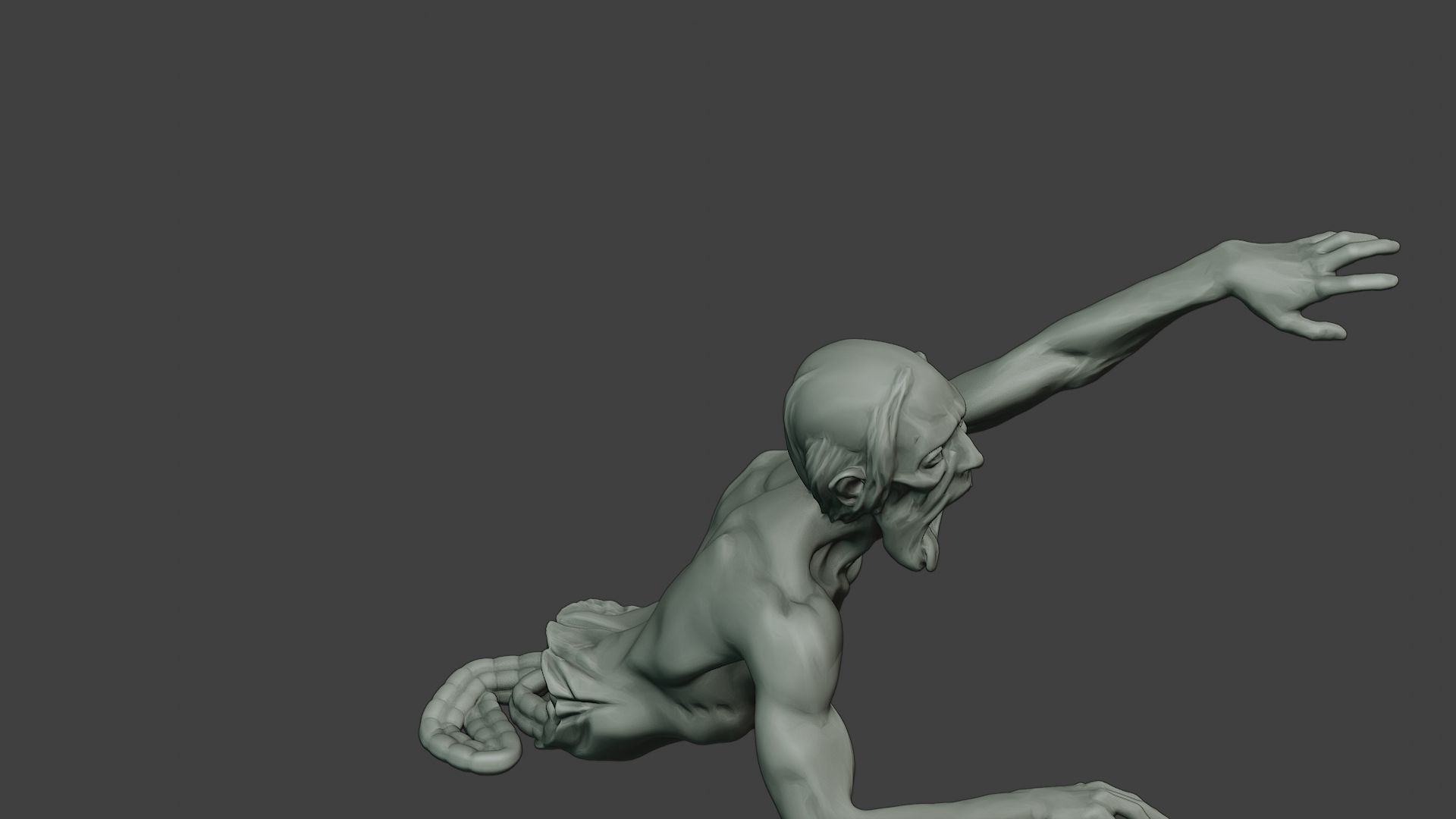 Casual Zombie Male CZ1 0004 3D print model_30